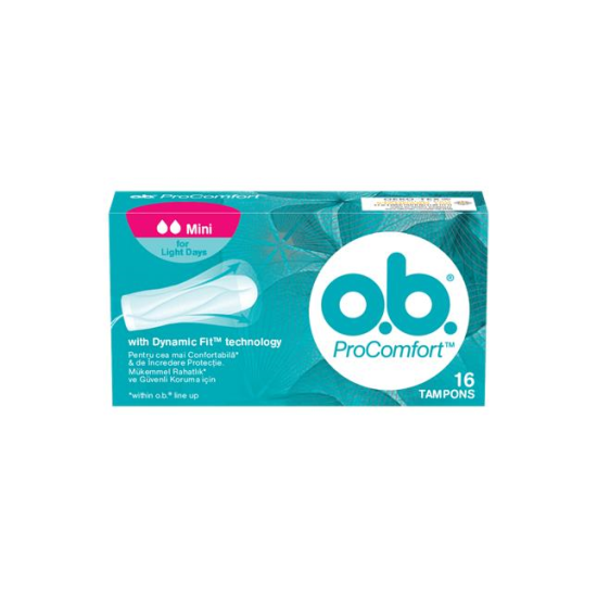 O.B. TAMPOANE PROCOMFORT MINI 16BUCATI