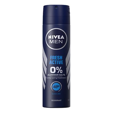 NIVEA DEODORANT SPRAY MEN FRESH ACTIVE 150ML