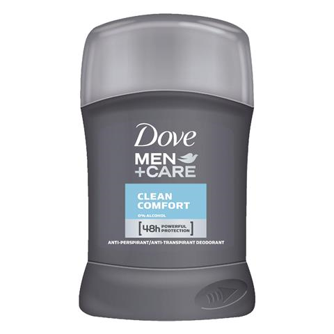 DOVE DEODORANT MEN STICK COMFORT CLEAN 50ML