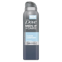 DOVE DEODORANT SPRAY MEN CLEAN COMFORT 150ML