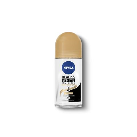 NIVEA DEODORANT ROLL-ON WOMEN BLACK&WHITE SILKY SMOOTH 50ML
