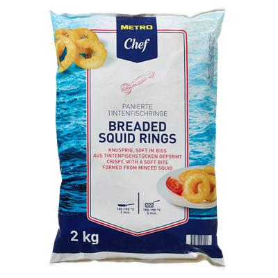 METRO CHEF CALAMAR A LA ROMANA CONGELAT 2KG