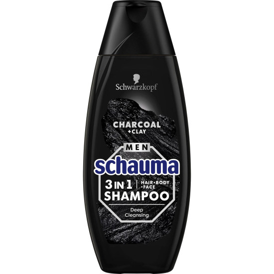 SCHAUMA SAMPON 3IN1 CARBUNE 400ML