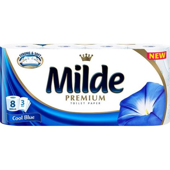 MILDE HARTIE IGIENICA COOL BLUE 8ROLE