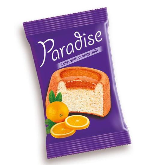 PARADISE PRAJITURA CU JELEU PORTOCALE 25G x 24