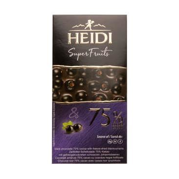 HEIDI CIOCOLATA 75% DARK COACAZE 65G