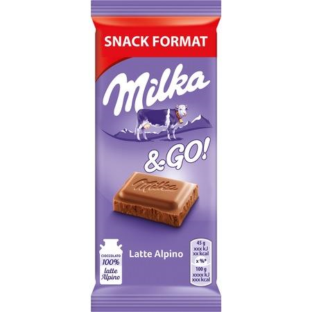 MILKA CIOCOLATA CU LAPTE 45G