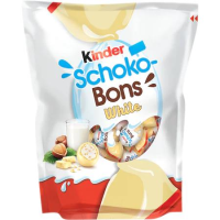 KINDER SCHOKO BONS WHITE 200G