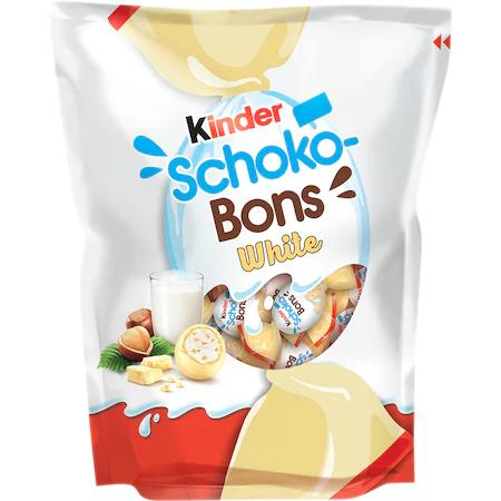KINDER SCHOKO BONS WHITE 200G