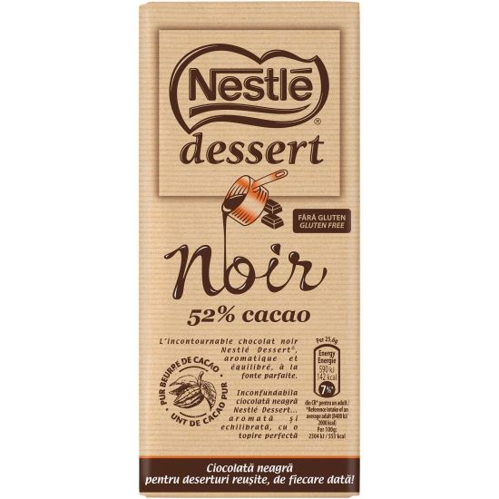 NESTLE CIOCOLATA 52% CACAO 205G