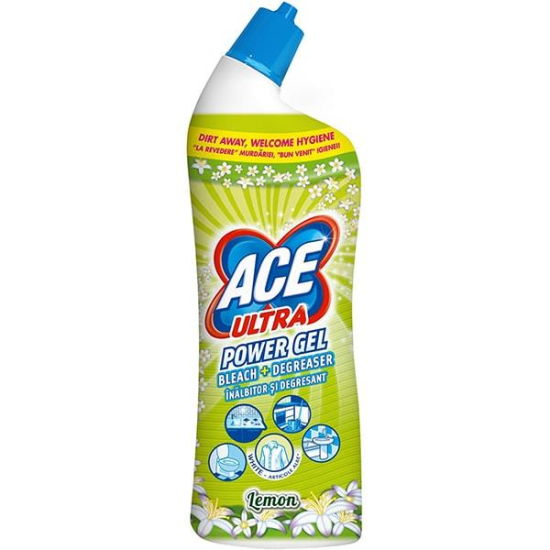 ACE POWER GEL LEMON 750ML