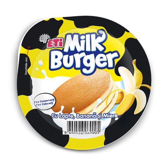 MILKBURGER MIERE/LAPTE/BANANE 35G