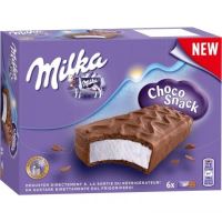 MILKA CHOCO SNACK 6X32G