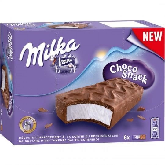 MILKA CHOCO SNACK 6X32G